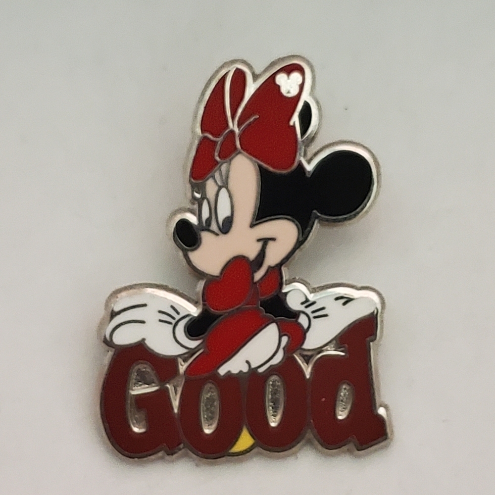 Disney Pin Trading Minnie Mouse Good Hidden Mickey Pin